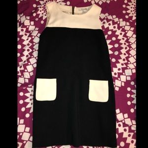 Black and white dress